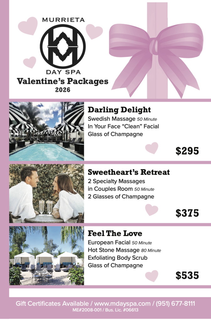 Valentine’s Packages 2026